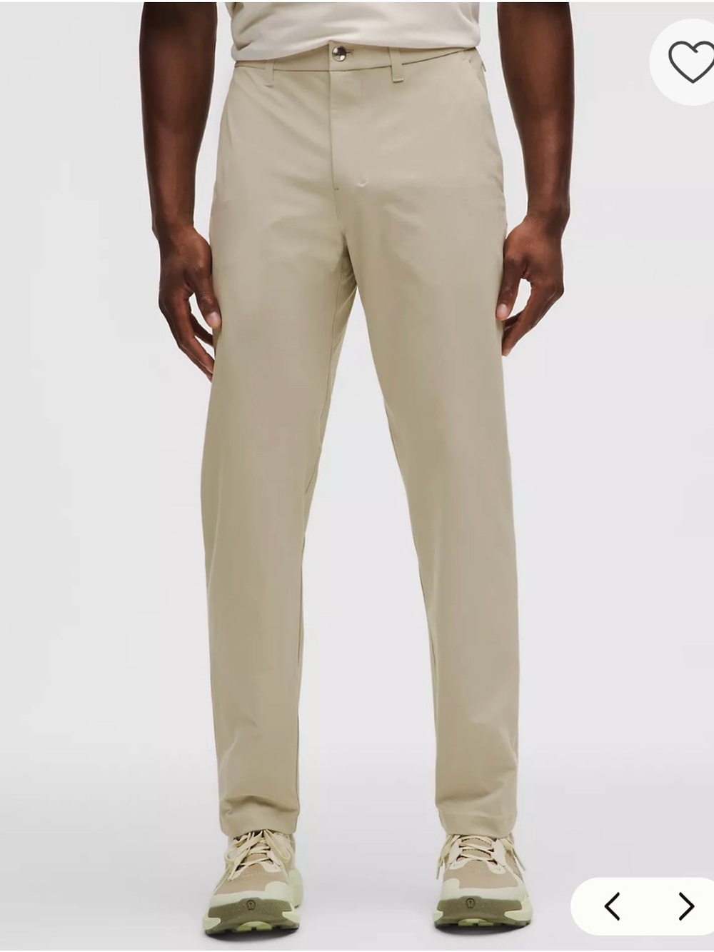 Lululemon ABC Classic Fit Trouser Warpstream Raw Linen